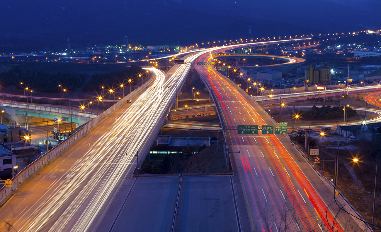 사통팔달의 쾌속교통망